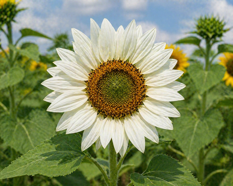 Sunflower White | சூரியகாந்தி (வெள்ளை)