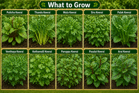 Leafy Veg (Keerai) Kit