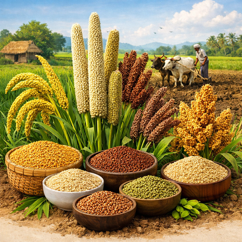 Multi millet seeds combo pack