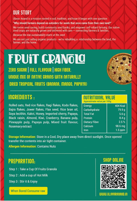 Fruits Granola